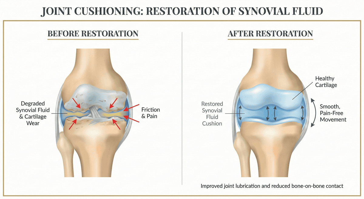 Joint Cushioning Diagram