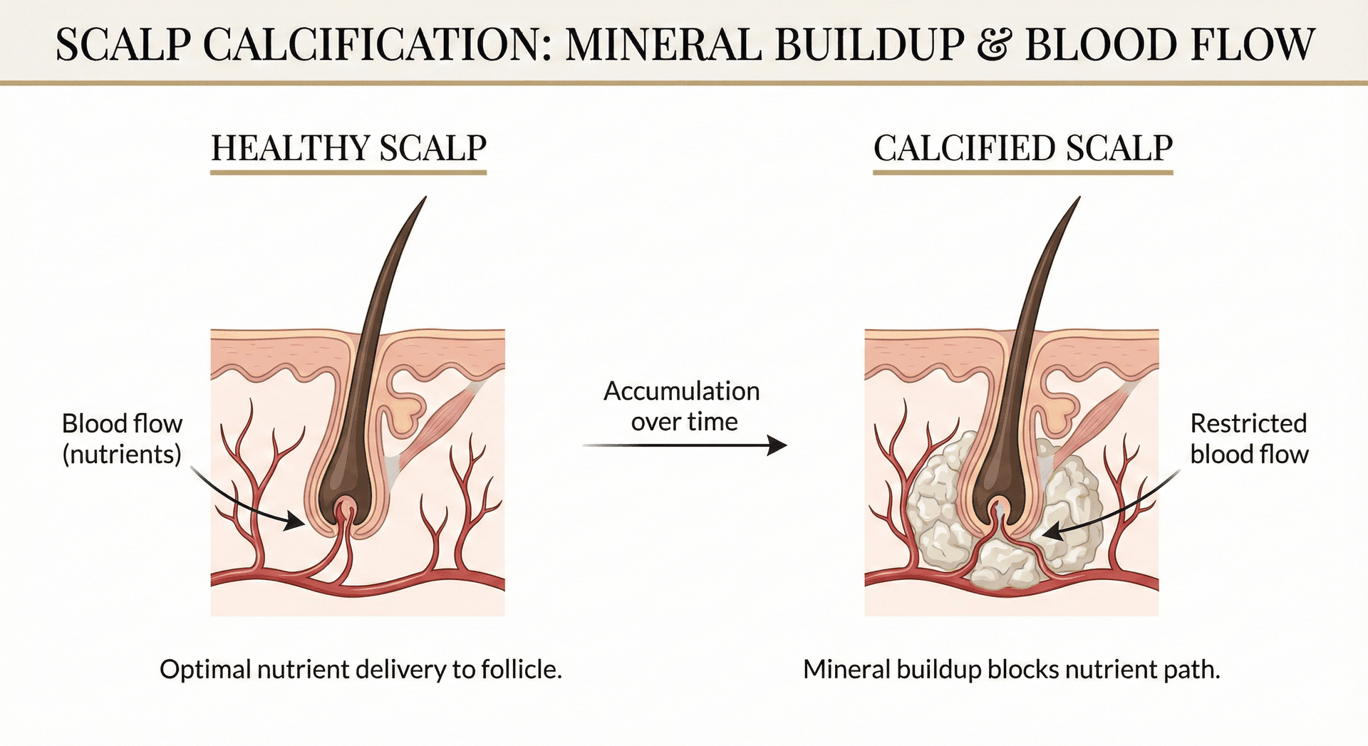 Scalp Calcification Diagram